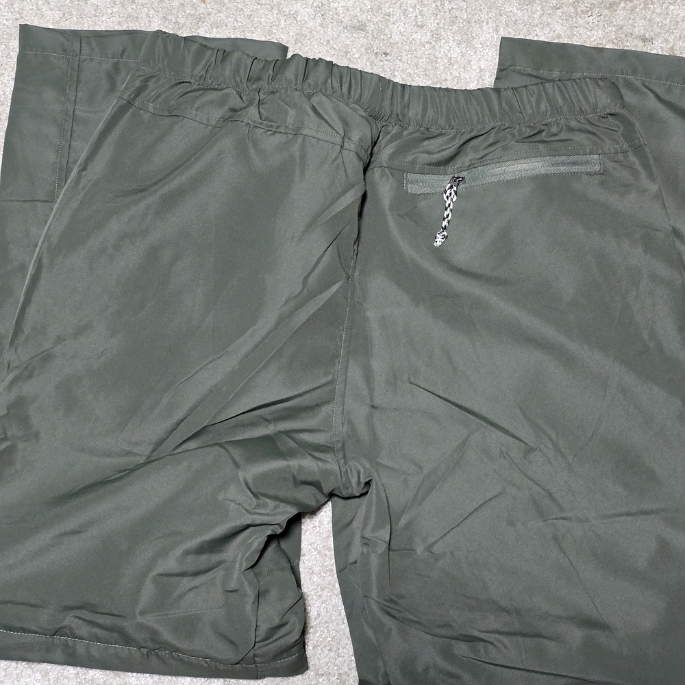 2XL Army Green Cargo Zip Off Pants - Brand New - Picture 5 of 5